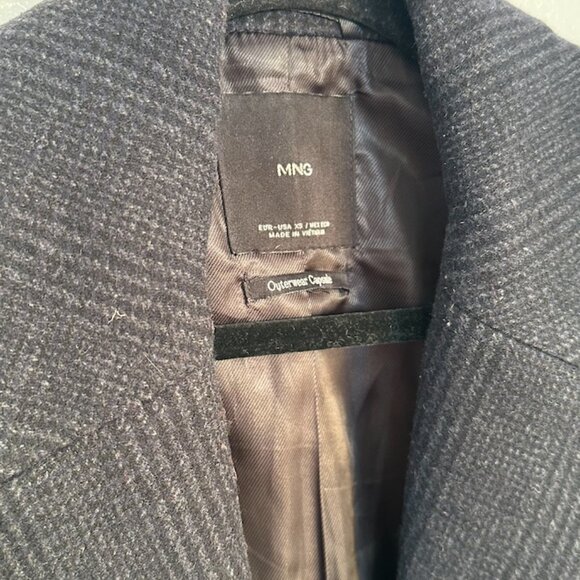 Mango Gray coat 50% wool - XS - Picture 13 of 16